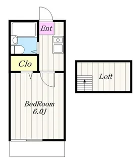 スプリングハウス【0】【1階】の間取り