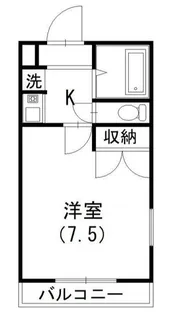 レジデンスジュネス【0】【1階】の間取り