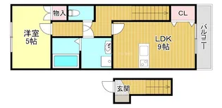 フォレスト矢倉【2階】の間取り