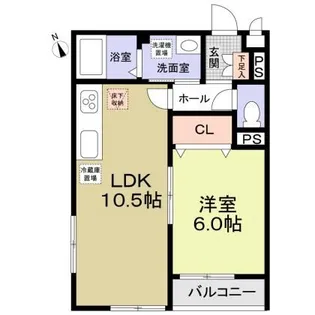 フォレストメゾン荻窪【1階】の間取り
