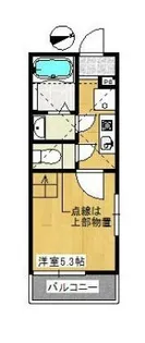 K-SQUARE 山手【2階】の間取り