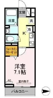 D-グレイス A棟【3階】の間取り