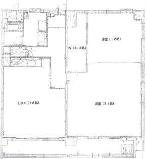 パルシティ仙台【14階】の間取り
