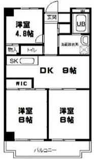リラ・ガーデン【1階】の間取り