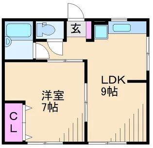 HOUSE88D棟【2階】の間取り