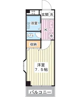 コートアネックスIII【2階】の間取り