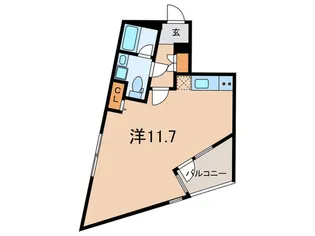 アズ大井町レジデンス【4階】の間取り