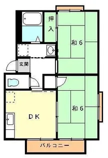 カルダン【1階】の間取り