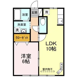 セジュールSE2秀【1階】の間取り
