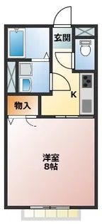 クロシェット湘南【2階】の間取り