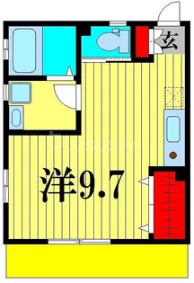 ヴァンヴェール亀有【1階】の間取り