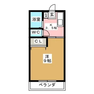LD・SHIKOTA【1階】の間取り