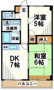 ルミエールキシ【3階】の間取り