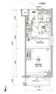 ARCOBALENO KAMEIDOII【3階】の間取り