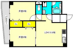 パルクマンタニ【5階】の間取り