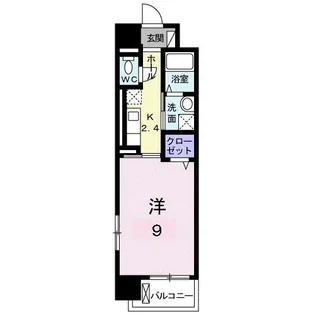 ウェーブII【4階】の間取り