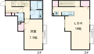 エスパーダ阿佐ヶ谷の間取り
