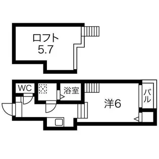 パークハイベリー新栄【1階】の間取り