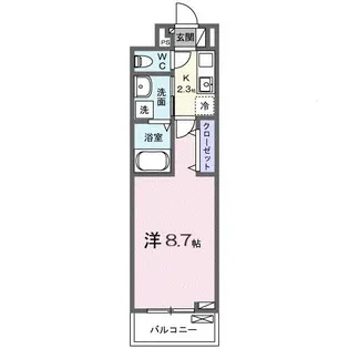 エルミタージュ【3階】の間取り
