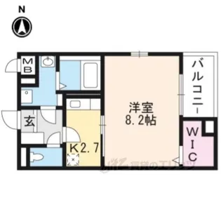 メゾン・ド・励歩2【2階】の間取り