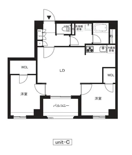 La Casa【3階】の間取り