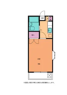 クロノス長沼【1階】の間取り