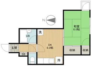 翠彩ビル【3階】の間取り