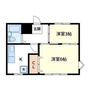 リッツビル【2階】の間取り