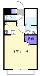 BEACH HILLS【1階】の間取り