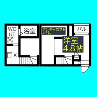 ヴィラ新福寺【1階】の間取り