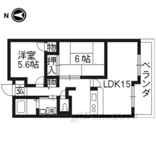 グリーンバーベナ小林【4階】の間取り