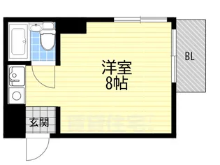 メモリーハイム【1階】の間取り