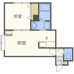 プロヴァンス【3階】の間取り