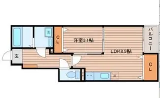 リエールI【1階】の間取り
