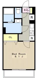 Comfy Sagamigaoka【3階】の間取り