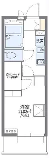 レオパレスピエール コリーネ【2階】の間取り