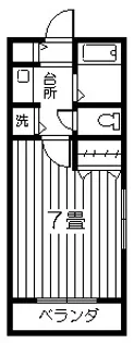 LUNA 14【2階】の間取り