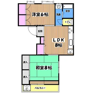 園部ビル【4階】の間取り