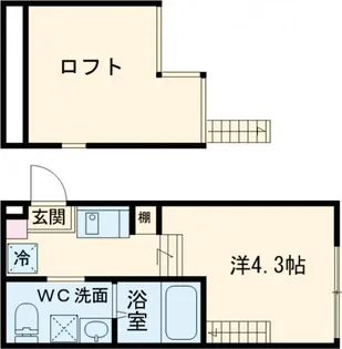 ハーモニーテラス西新井EAST【1階】の間取り