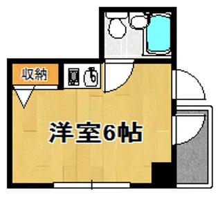 ラピース塚本【7階】の間取り