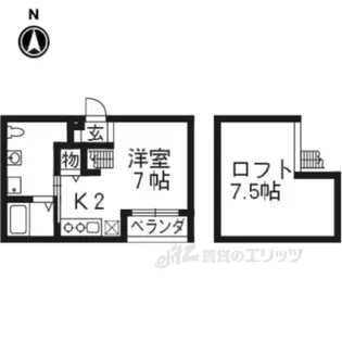 LaForetTSUBAKI【1階】の間取り