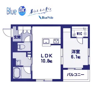リバーコネクト【2階】の間取り
