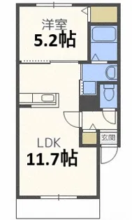 ヴァンベール【2階】の間取り