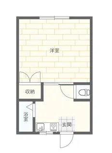 ハイツYOU【1階】の間取り