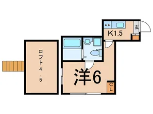 ベルラピス中山【2階】の間取り