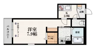 メゾン ド エスポワール滝野川【1階】の間取り