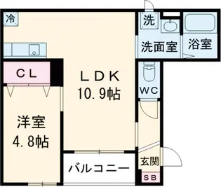 ピアッタ 松島【3階】の間取り