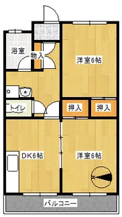 エクセルフォルム新越谷【4階】の間取り