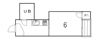 京都府京都市上京区橋西二町目【マンション】の間取り