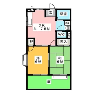 K’S HOUSE A【1階】の間取り